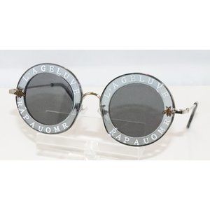 New Elvin Mathews Trans Blue Sunglasses